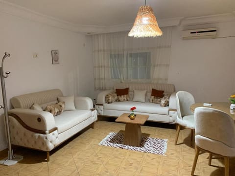 Living room, Seating area, air conditioner