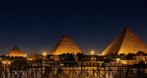 Night, Landmark view