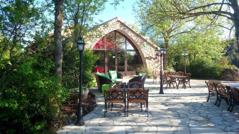 Property building, Patio
