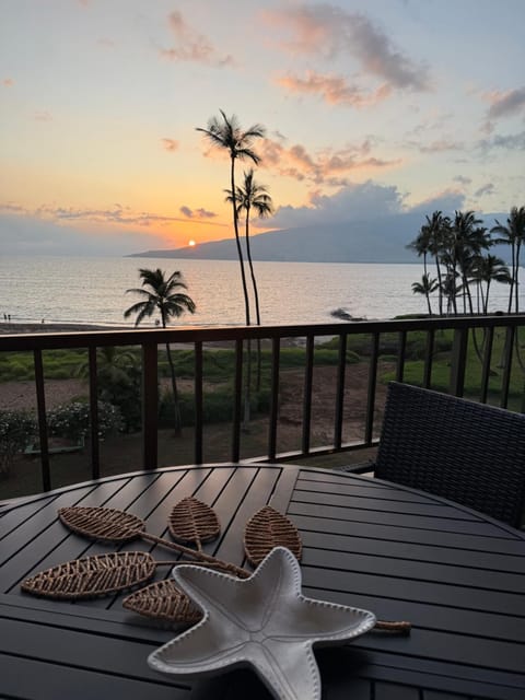 Natural landscape, Balcony/Terrace, Sea view, Sunset