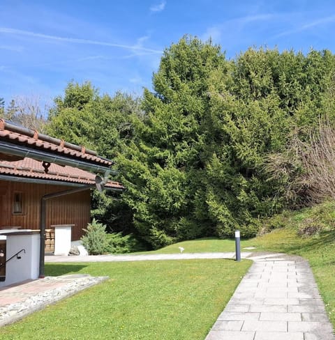 Property building, Garden view