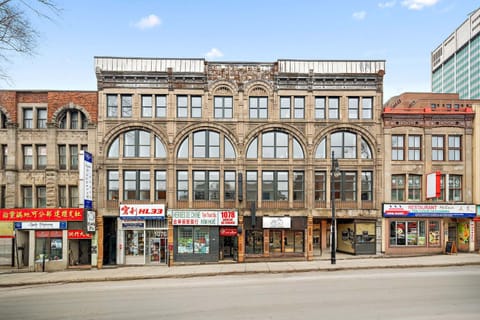 Property building, City view, Street view, Location