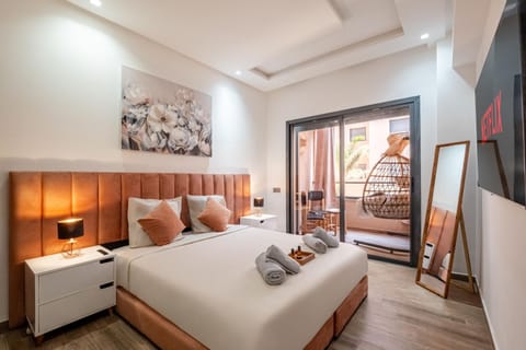 Photo of the whole room, Bedroom