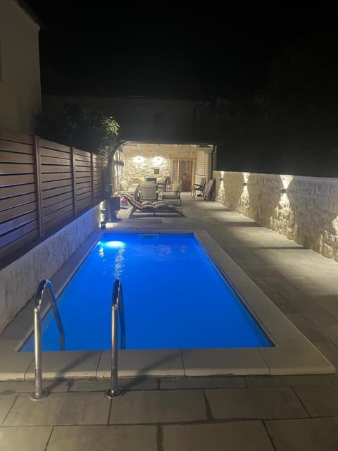 Night, Beach, Pool view, sunbed