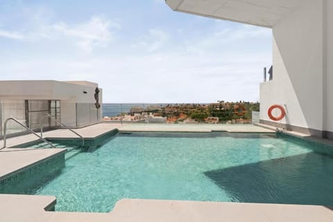 Pool view, Sea view, Swimming pool
