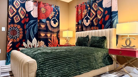 Bed, Bedroom