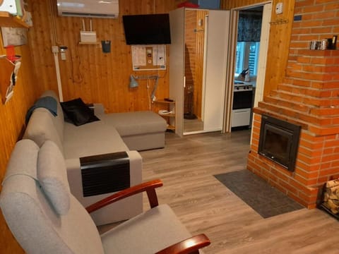TV and multimedia, Living room, Seating area, fireplace, air conditioner