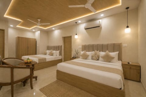 Bed, Decorative detail, Bedroom, wardrobe, air conditioner
