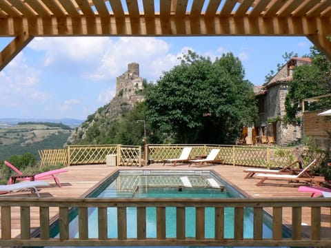 Day, Natural landscape, Garden, View (from property/room), Garden view, Mountain view, Pool view, Swimming pool, Swimming pool, sunbed