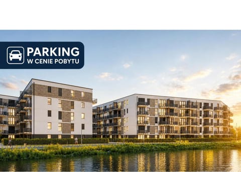 Property building, Property logo or sign, River view, Parking