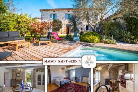 Property building, Garden view, Pool view, Swimming pool, sunbed