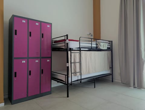 Bed, Photo of the whole room, Bedroom, bunk bed, wardrobe