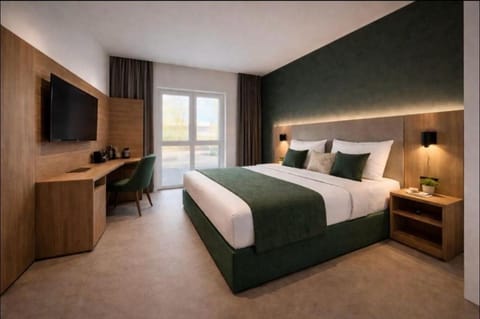 Bed, TV and multimedia, Photo of the whole room, Evening entertainment, Bedroom