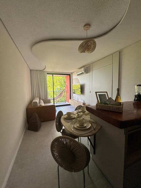 Living room, Seating area, Dining area, air conditioner