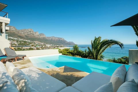 Patio, View (from property/room), Balcony/Terrace, Mountain view, Sea view, Swimming pool, sunbed