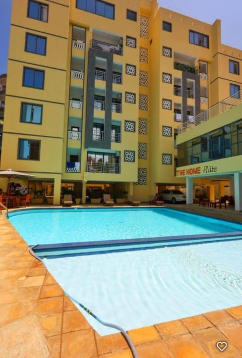 Property building, Pool view, Swimming pool
