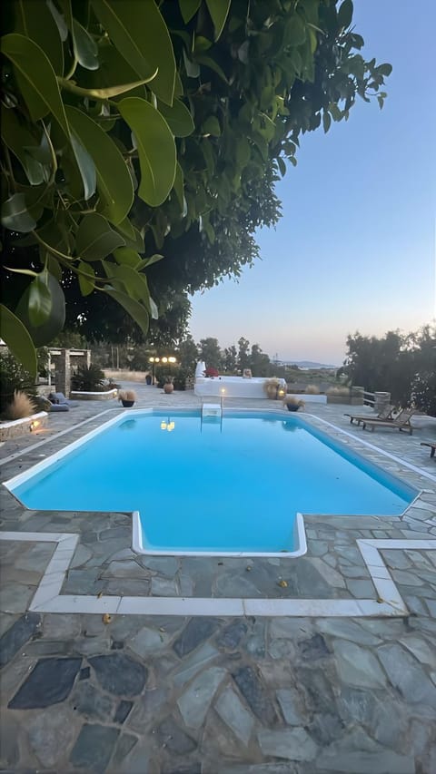 Property building, Living room, Swimming pool