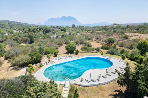 Property building, Living room, Swimming pool