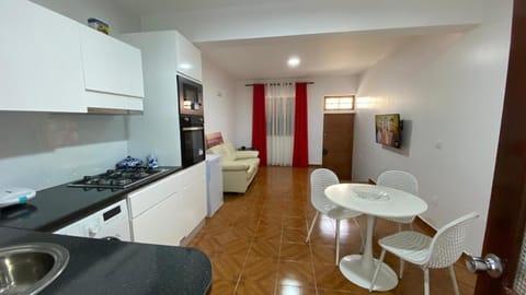 Living room, kitchen