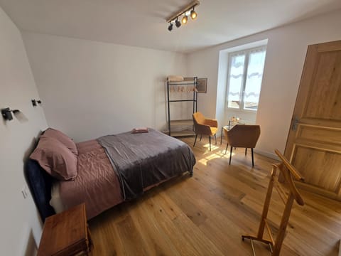 Property building, Living room, Bedroom