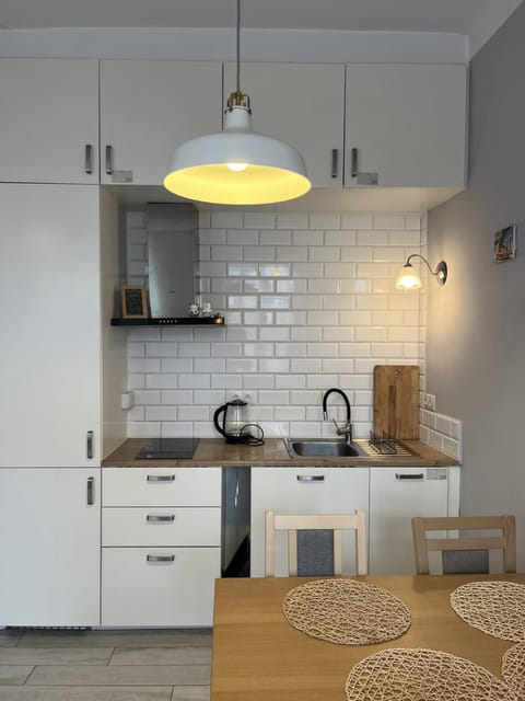 Kitchen or kitchenette, Dining area, stove