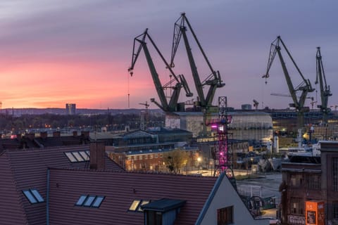 Off site, City view, Location, Sunset