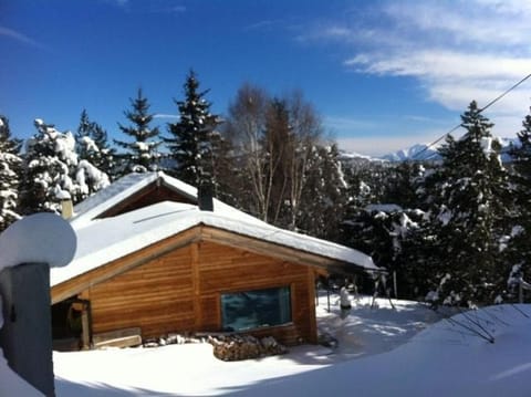 Property building, Winter, Mountain view