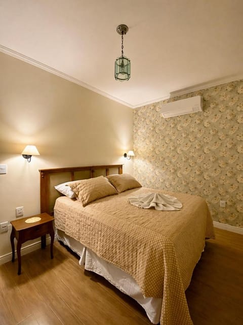Bed, Bedroom, towels, wardrobe, air conditioner