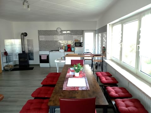 Dining area, Communal kitchen
