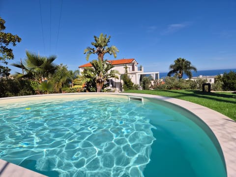 Pool view, Sea view, Swimming pool