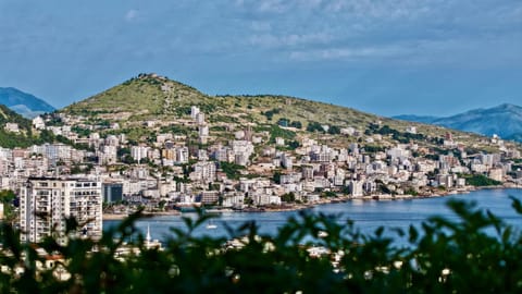 Nearby landmark, Day, Natural landscape, Bird's eye view, Beach, City view, Lake view, Mountain view, River view, Sea view