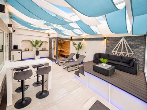 Sauna, Seating area
