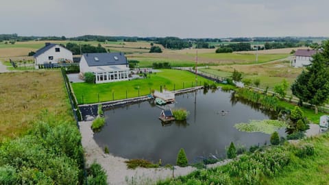 Property building, Natural landscape, Bird's eye view
