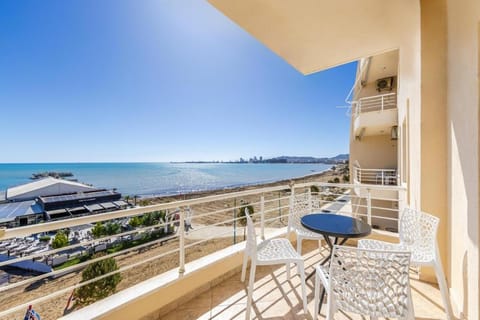 Day, Summer, Balcony/Terrace, Seating area, Sea view, Sea view, Sunset