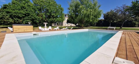 Garden, Pool view, Swimming pool, sunbed