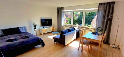 Bed, TV and multimedia, Living room, Seating area, Dining area, Evening entertainment, Bedroom