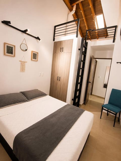 Bed, Photo of the whole room, Bedroom, wardrobe