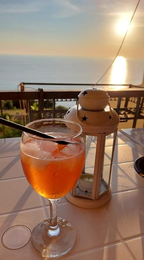 Day, View (from property/room), Balcony/Terrace, Sea view, Drinks, Sunset