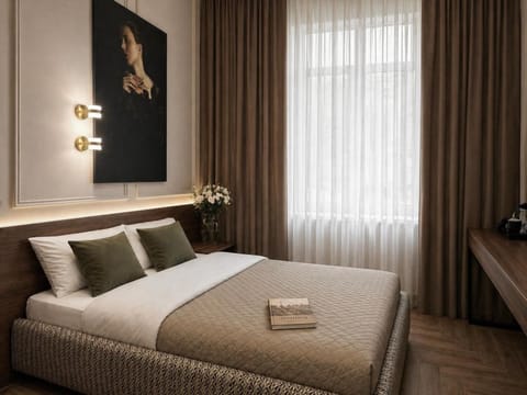 Bed, Photo of the whole room, Bedroom, internet