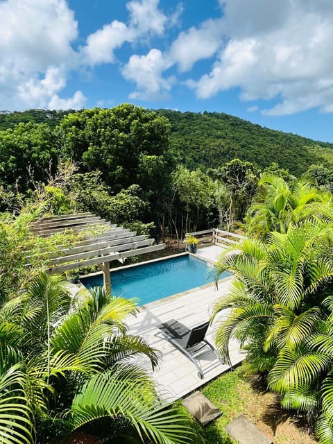 Natural landscape, Pool view, Swimming pool