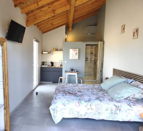 Property building, Living room, Bedroom