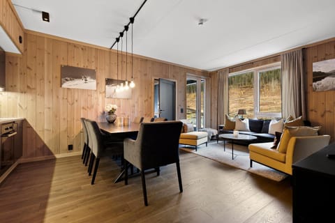 Living room, Seating area, Dining area