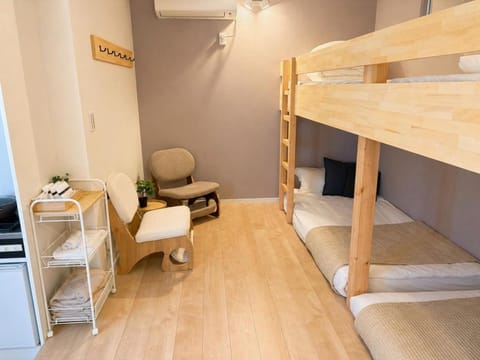 Bed, Bedroom, bunk bed, air conditioner