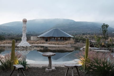 Nearby landmark, Natural landscape, Lake view, Mountain view