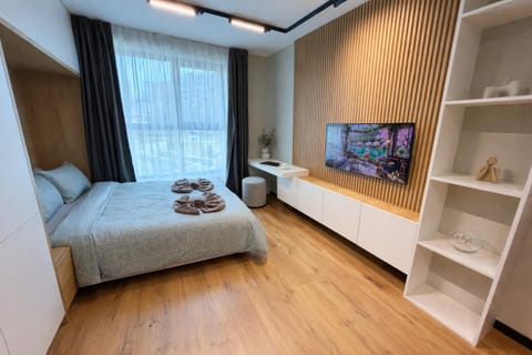 Bed, TV and multimedia, Bedroom, heating, internet, towels, wardrobe, air conditioner
