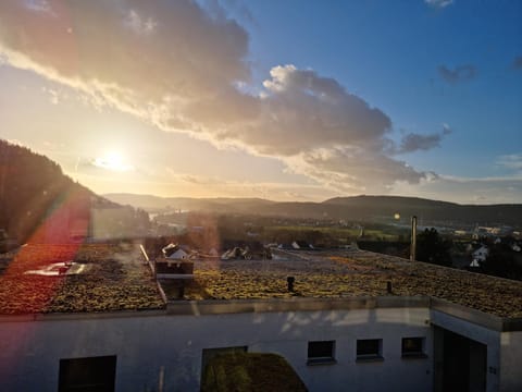 Natural landscape, Mountain view, Sunset
