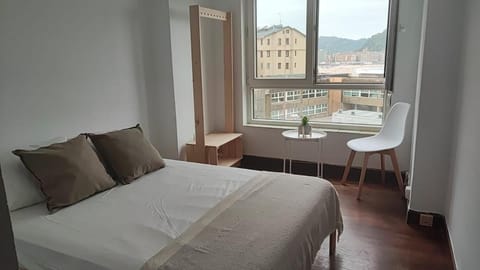 Bed, Bedroom, Sea view