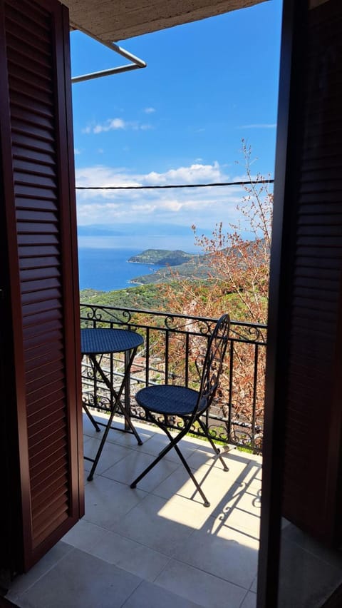 Day, Natural landscape, View (from property/room), Balcony/Terrace, Mountain view, Sea view