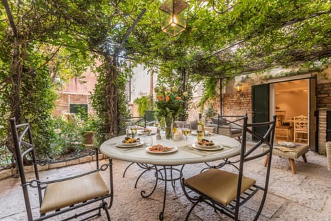 Patio, Garden, Garden view