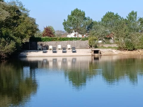 Natural landscape, Lake view